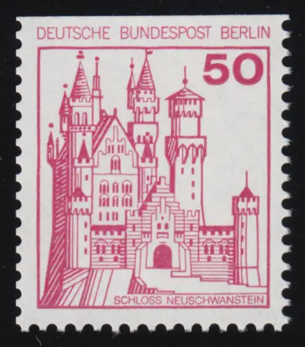 536C Burgen und Schlösser 50 Pf Neuschwanstein, postfrisch **