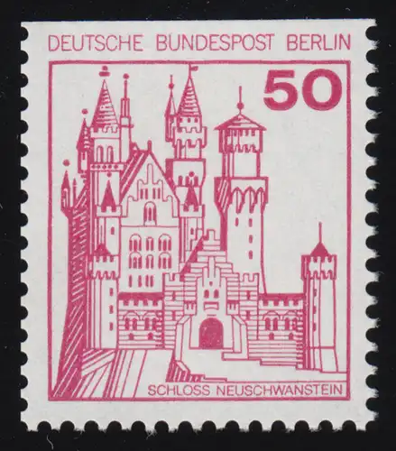 536C Châteaux et château 50 Pf Neuschwanstein **