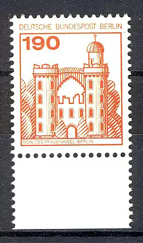 539 Châteaux et château 190 Pf Sous-rand ** post-fraîchissement