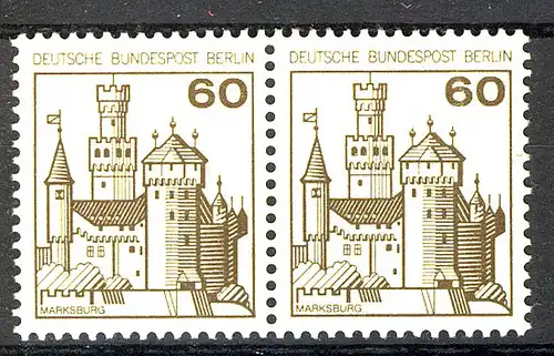 537 Châteaux et château 60 paire ** frais de port