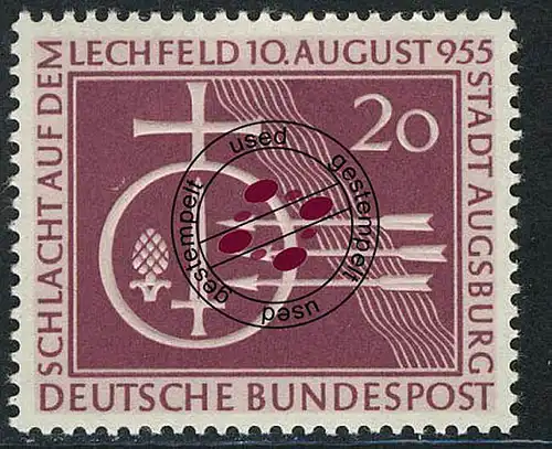 216 Lechfeld O gestempelt