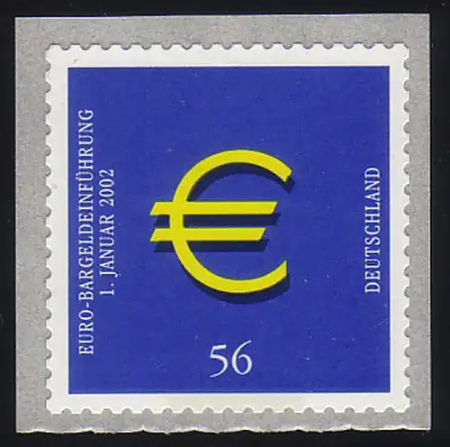 2236 Euro sk, mit Zählnr. 100, Rollenanfang, postfrisch