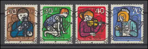 468-471 Elemente Internationaler Jugendarbeit - Satz mit Vollstempel ESSt BERLIN