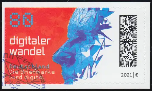 3592 Digitaler Wandel, selbstklebend auf neutraler Folie, EV-O Bonn