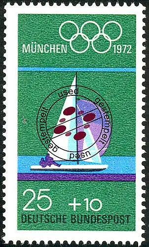 720 Jeux olympiques d'été 25+10 Pf Voile O