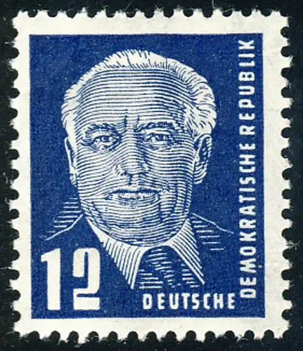 251 Wilhelm Pieck 12 Pf, postfrisch **