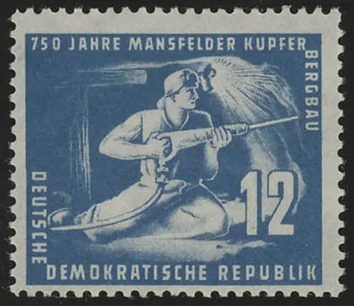 273a Kupferschieferbergbau 12 Pf, postfrisch **