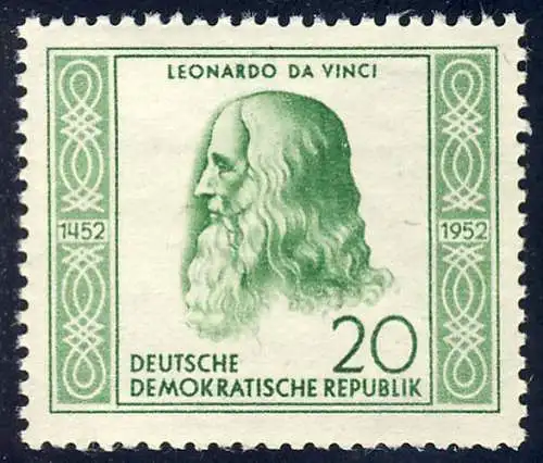 312 Leonardo da Vinci 20 Pf, postfrisch **