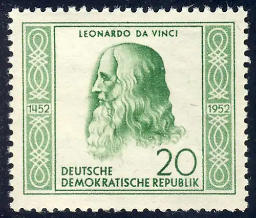 312 Leonardo da Vinci 20 Pf