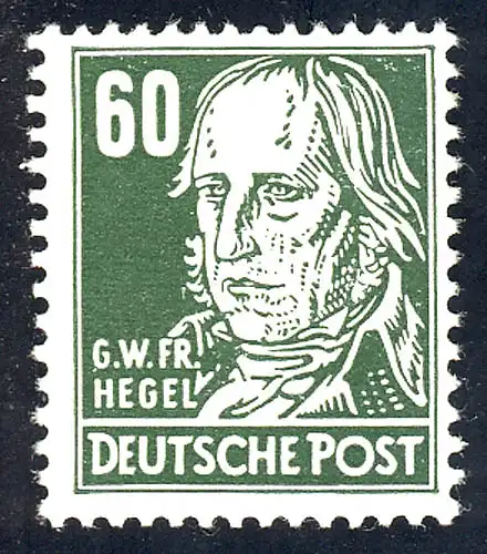 338 Georg Hegel 60 Pf **