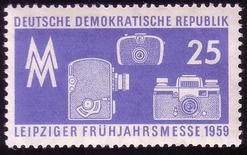 679 Leipziger Printemps 25 Pf **