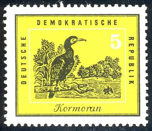 698 Vögel Kormoran 5 Pf **