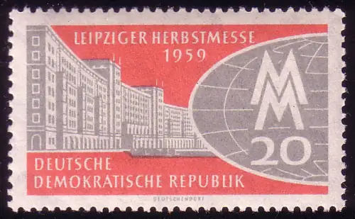 712 Leipziger Herbstmesse, postfrisch **