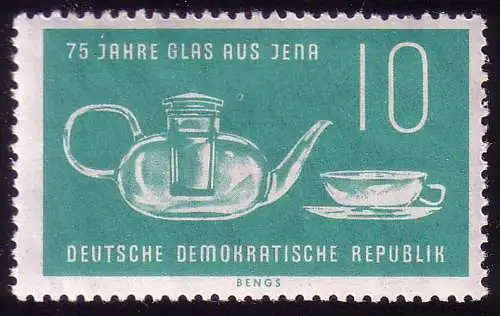 713 Glaswerke Jena 10 Pf **