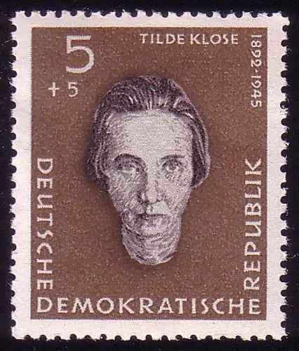 715 Gedenkstätte Ravensbrück Klose 5+5 Pf, postfrisch **