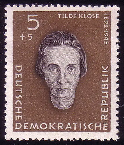 715 Mémorial de Ravensbrück Klose 5+5 Pf **