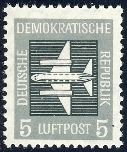 609 Flugpost 5 Pf, postfrisch **