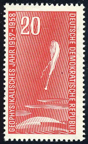 616 Année de la géophysique 20 Pf **