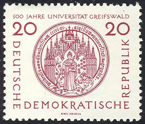 543 Universität Greifswald **