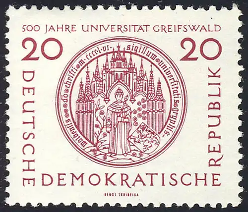 543 Université de Greifswald **