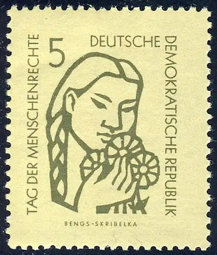 548 Tag der Menschenrechte 5 Pf **