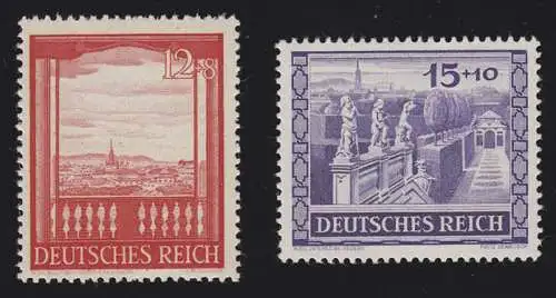 804-805 Wiener Messe 1941 - Set ** post-fraîchissement