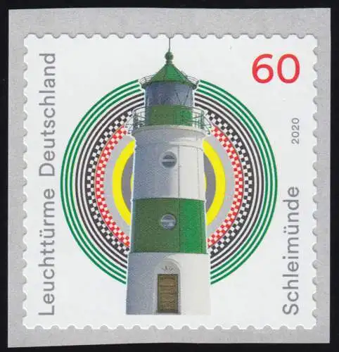 3555 Leuchtturm Schleimünde, sk mit GERADER Nummer **