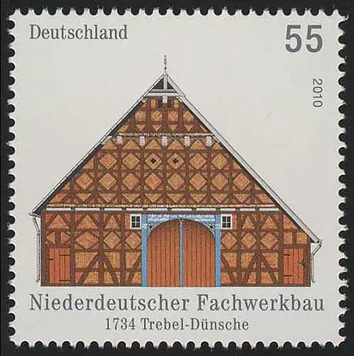 2824 Fachwerkbau Trebel-Dünsche ** postfrisch