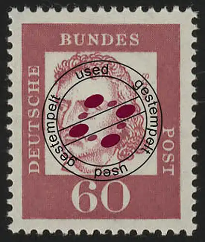 357 Bedeutende Deutsche 60 Pf O Schiller