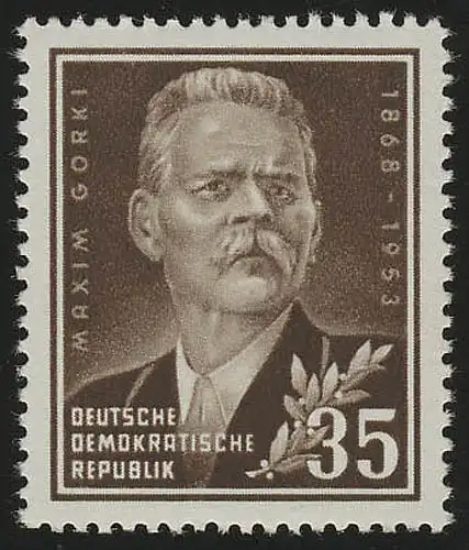 354 YI Maksim Gorkij Wz.2 YI ** postfrisch