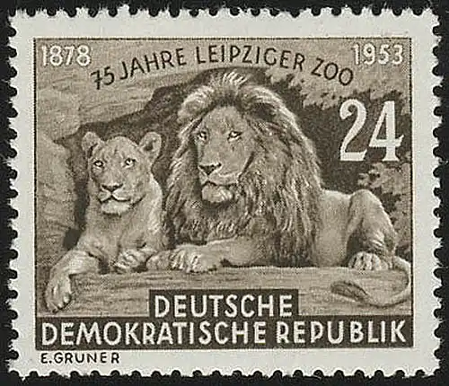 397 XI Zoo de Leipzig Wz.2 XI **