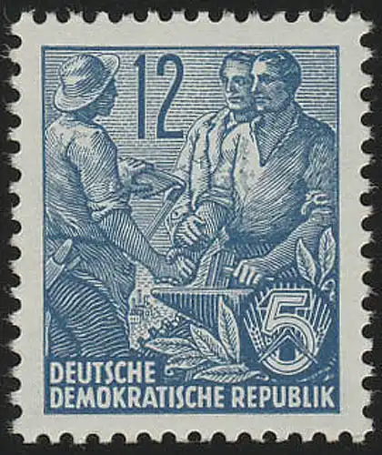 410 x XII Plan quinquennal 12 pf. 2 XII **