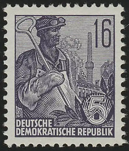 412 x XII Plan quinquennal 16 pf. 2 XII **