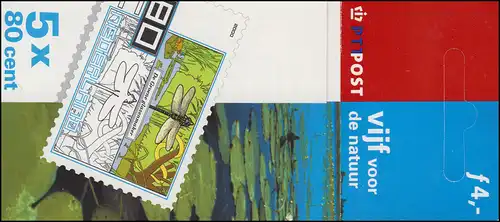 Carnets de marque 62 Protection de la nature - Animaux menacés 2000 avec PB 63, **