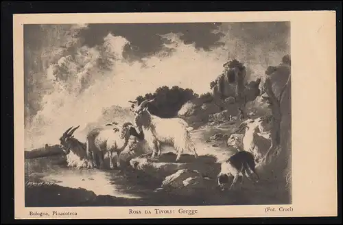 Animaux-AK Rosa da Tivoli: Les troupeaux de chèvres, inutilisé