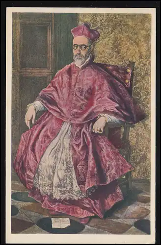 AK El Greco: Cardinal Don Fernando Nino de Guevara, ungebraucht