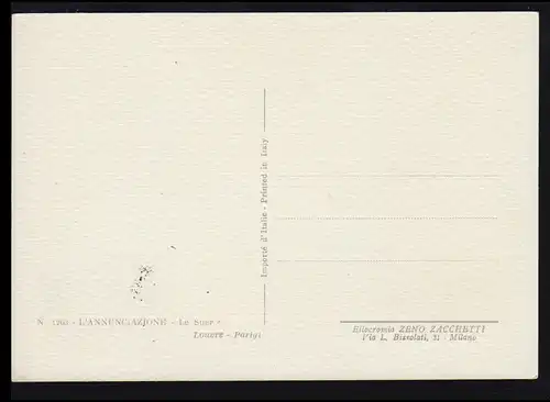 AK Archange St. Gabriel comme carte maximum Portugal MICHEL 1201 ESSt 24.3.1962