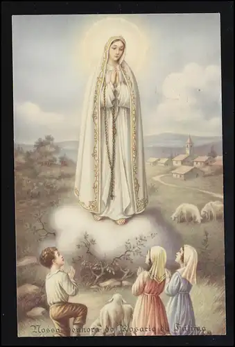 AK Pâques: Notre-Dame du Rosaire de Fatima, ALTÖTTING 11.5.1961