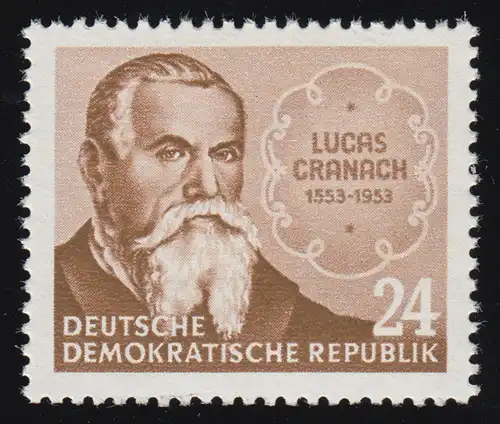 384 YI Lucas Cranach Wz.2 YI ** geprüft
