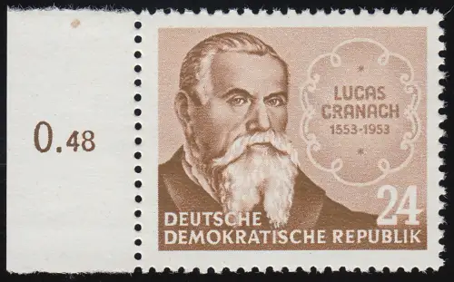 384 YI Lucas Cranach Wz.2 YI ** geprüft