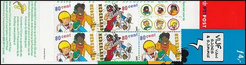 Carnets de marques 61 bandes dessinées Sjors et Sjimmie 2000 avec PB 62, **
