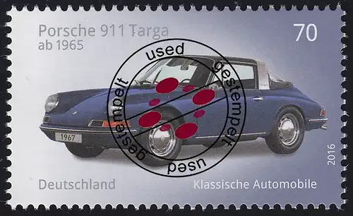 3201 Klassische deutsche Automobile: Porsche 911 Targa O