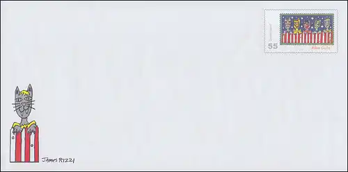 USo 150 Pop Art Edition de James Rizzi: Bonne chance ! **