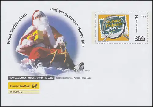 EBI 1/02 Eigenausgaben Weihnachten 2006: Weihnachtsmann auf einem Schlitten, **