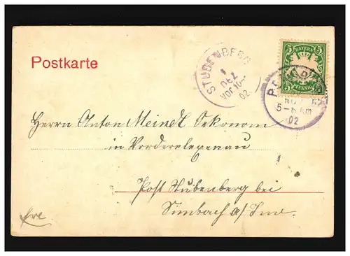 AK Herzogstand mit Schutzhäusern Berg, Voralpen, Stubenberg 01.12.1902