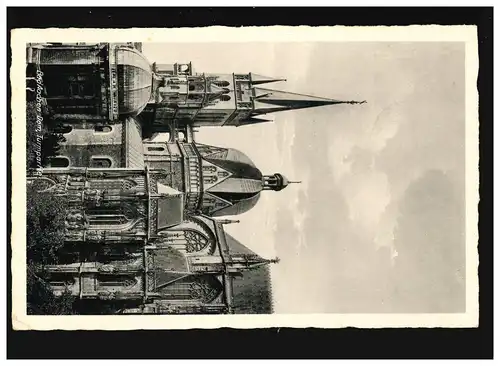 AK Bad Aachen, Dom Turmpartie, Feldpost, Eilendorf 14.10.1940
