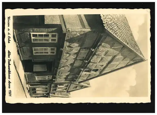 AK Winsen an der Luhe, Fachwerkhaus, Feldpost, Winsen Luhe 22.9.1942