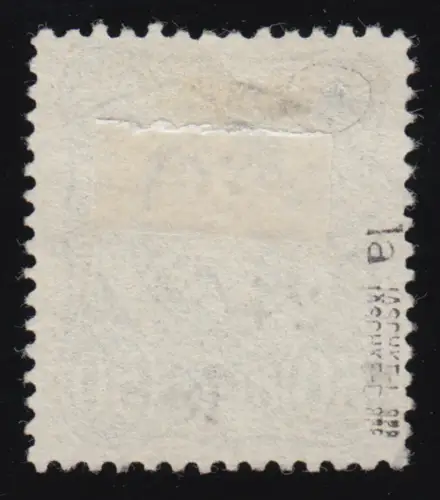 38a Aigle Reich 50 pfennige, tamponné, double-test JÄSCHKE-L. BPP