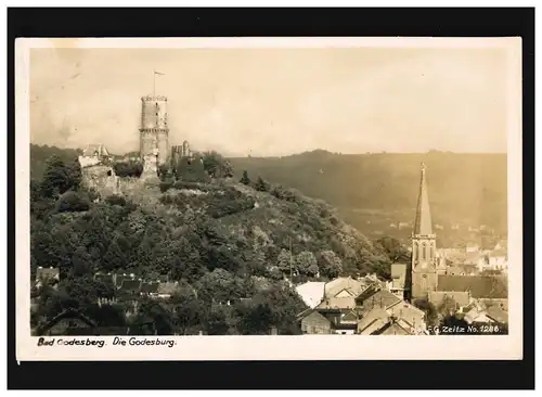 AK Bad Godesberg, Die Godesburg Feldpost, Beul 28.2.1941