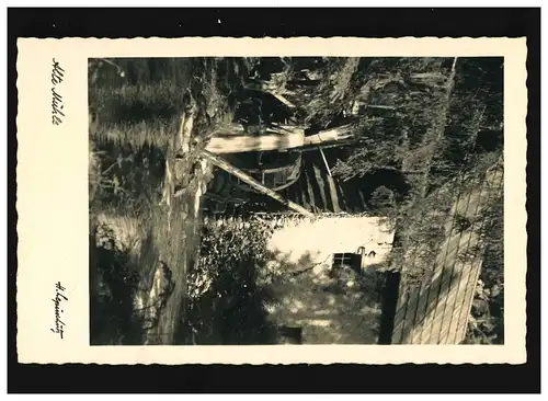 Agriculture Vieux moulin Graggerschlucht près du Neumarkt Steiermark, inutilisé